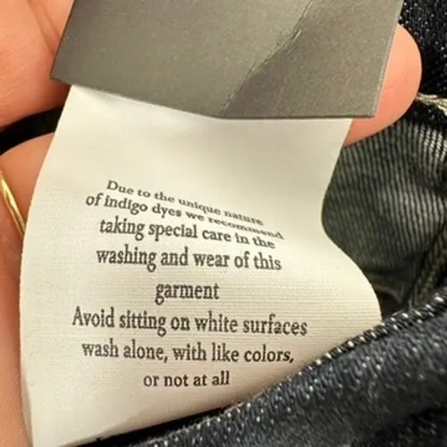 BLANKNYC Women's Franklin In Night Break Jean Dark Wash Wide Leg Cuffed Jean NWT Blue Size 30 - Image 13