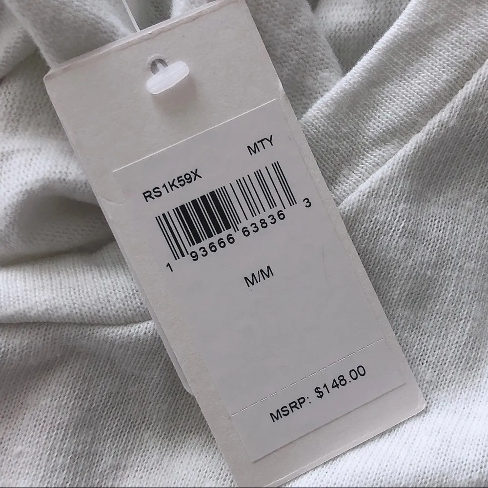 Splendid Tie Dye Loungewear Top Long Sleeve Sweatshirt Size M NWT $148 - Image 8