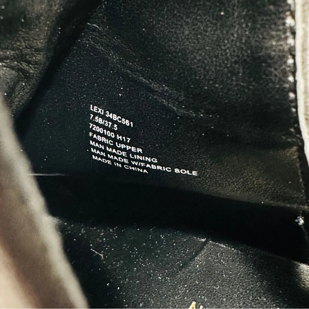 BCBGeneration Lexi Black Ankle Charm Heeled Stiletto Booties - Image 7