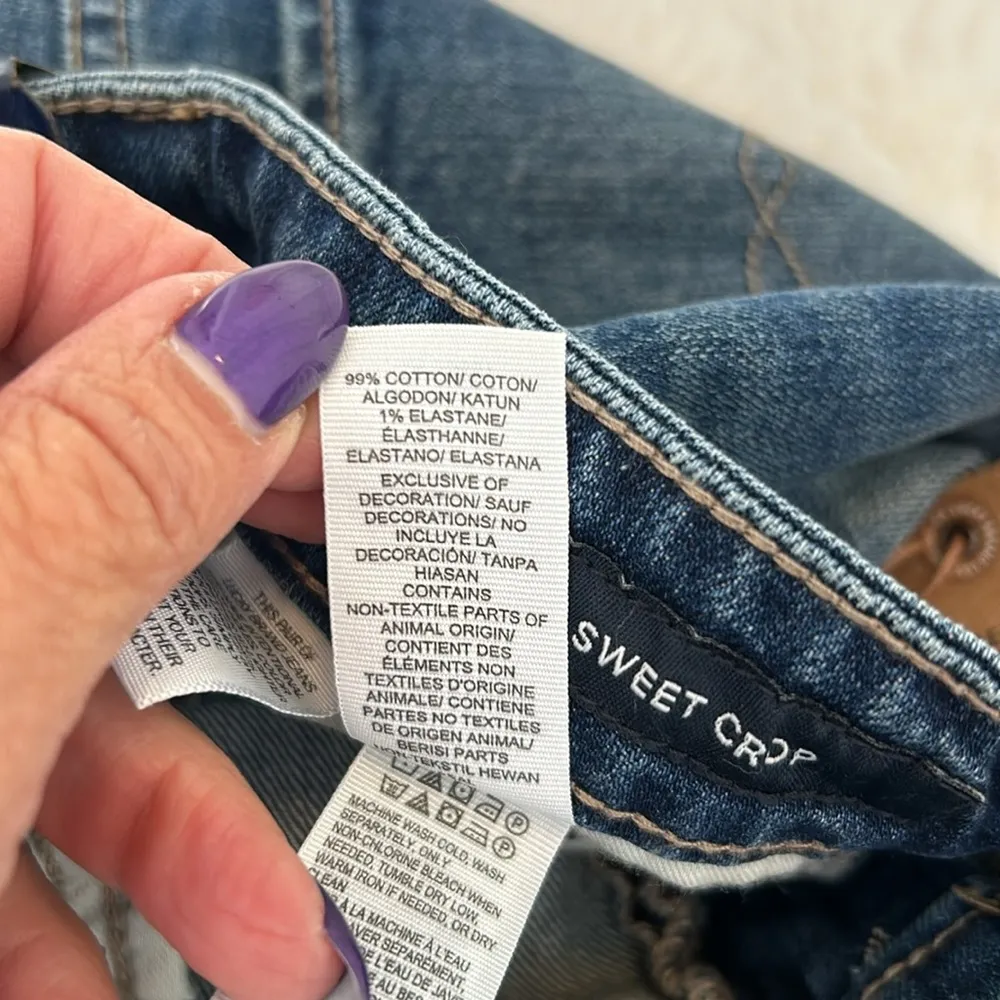 Lucky Brand Sweet Crop Jeans - Image 11