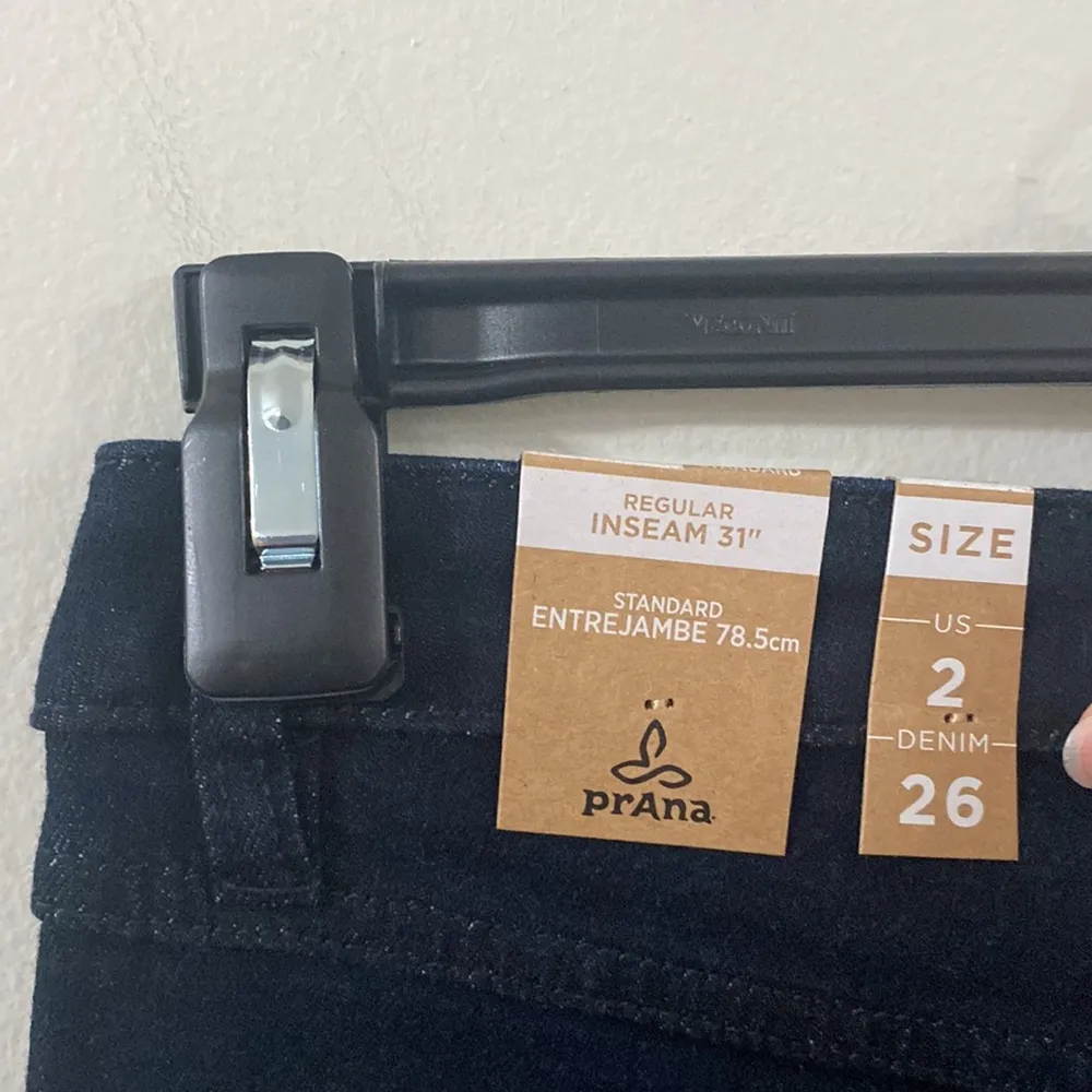 Prana deep blue Sienna skinny jeans in regular size 26 - Image 12