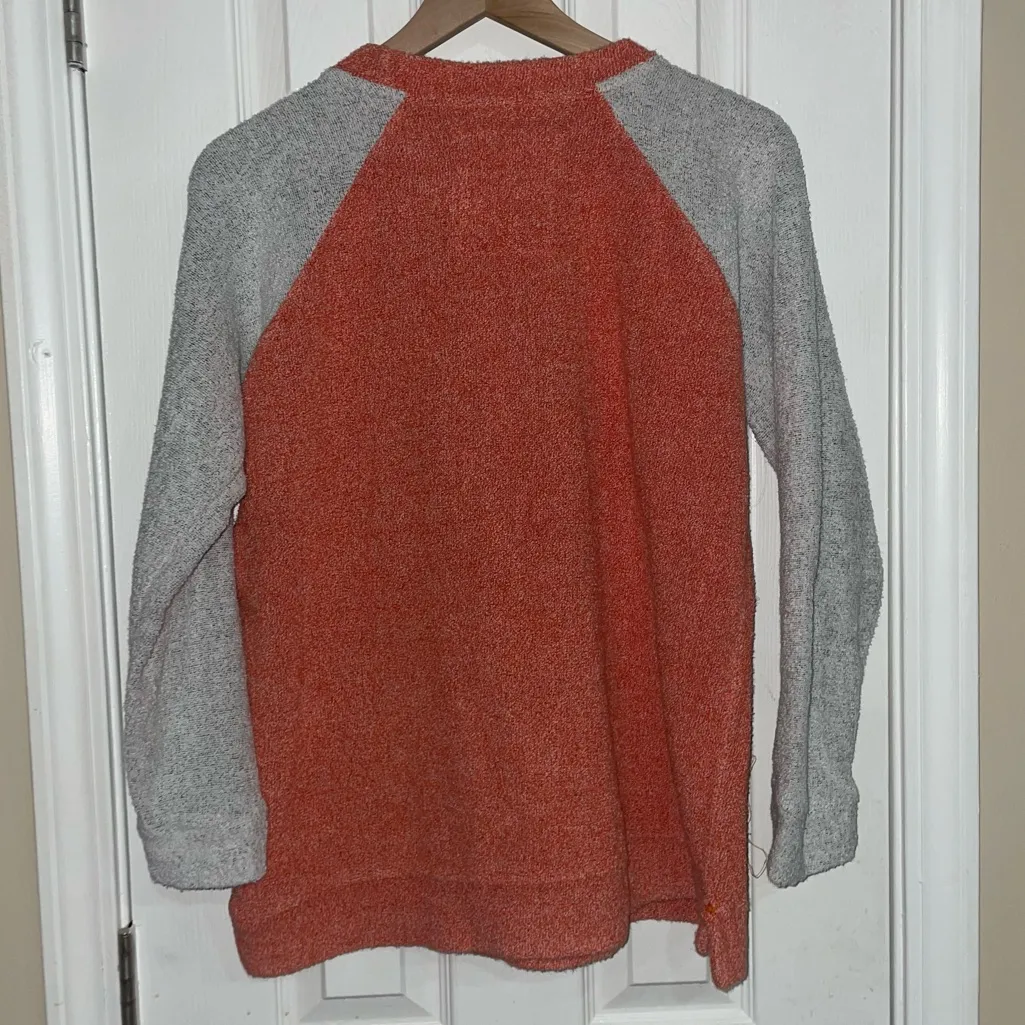 Clemson Tigers Press Box Royce Apparel Terry Cloth Sweat Shirt Size Medium - Image 3