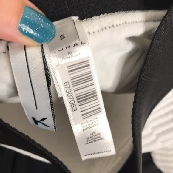 Koral Envy Mid Rise Textured Leggings size small gym working out walking - Image 10