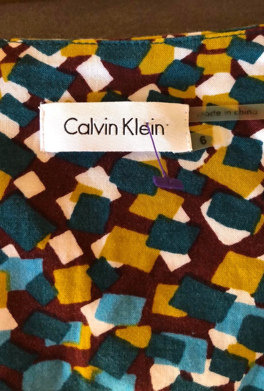 Colorful Short Sleeve Shirt Dress 6 - Image 7