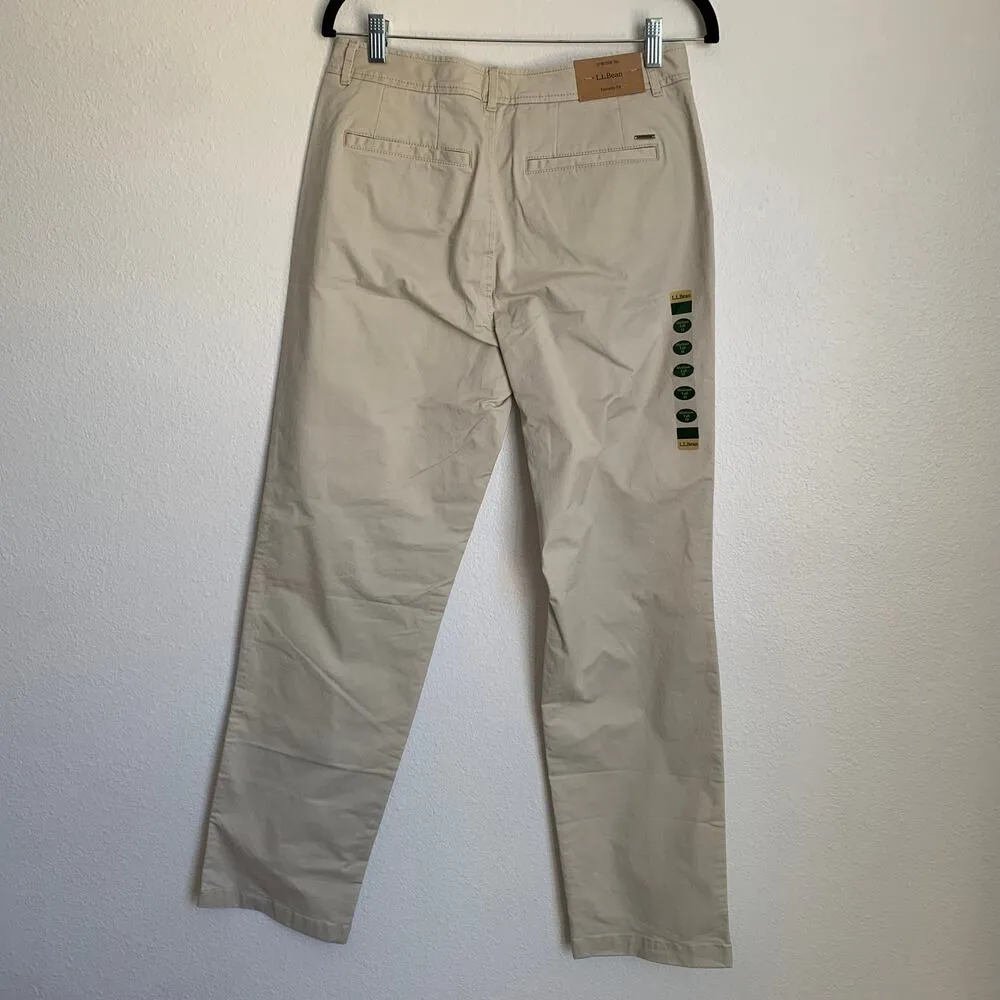 NWT L.L. Bean Favorite Fit Jeans in Sand Bar - Image 4