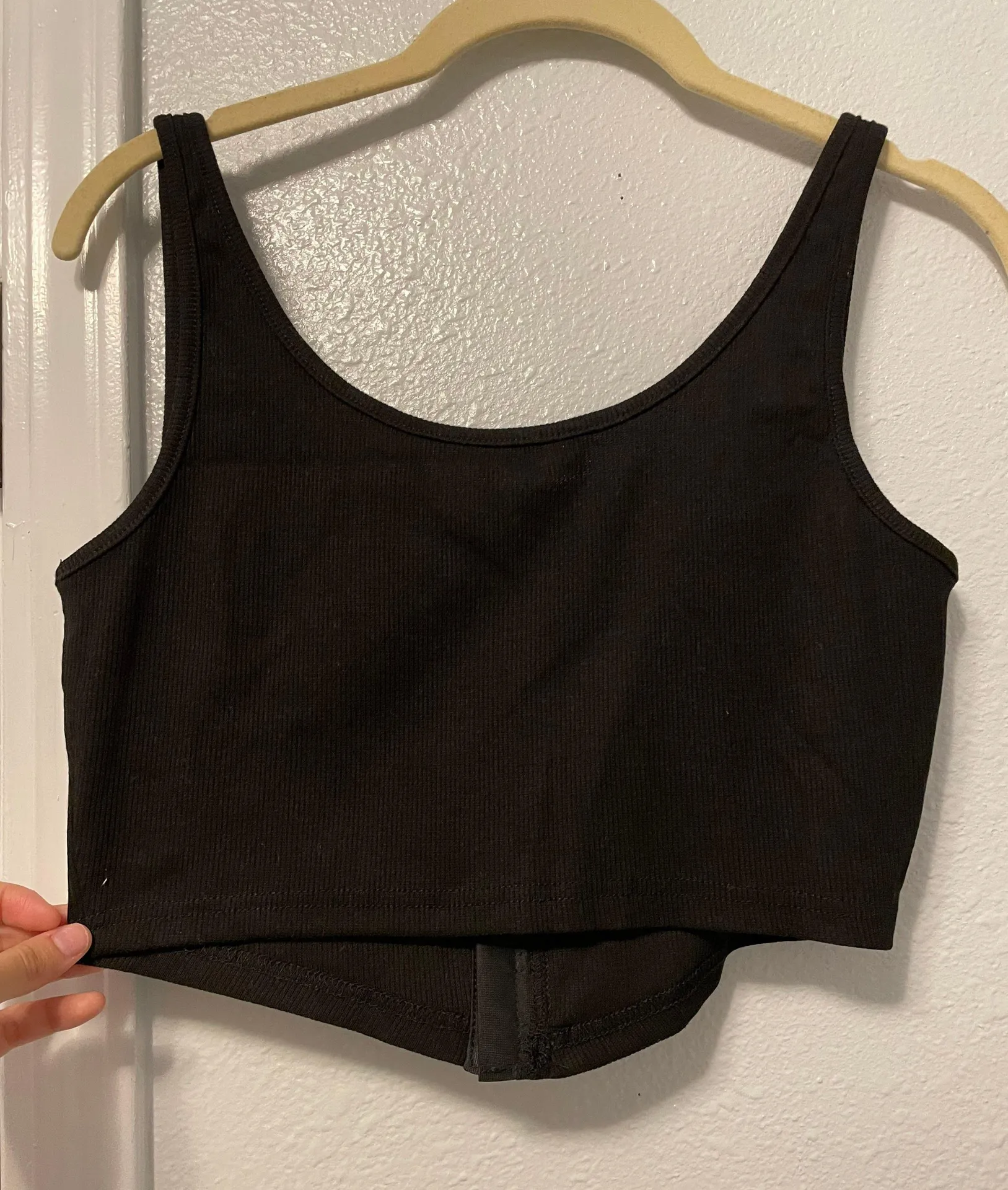 SheIn Black Crop Top - Image 2