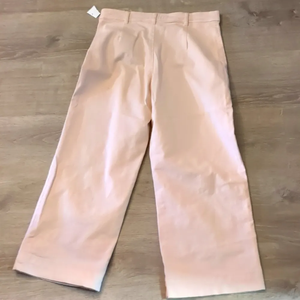 Marine layer  peach whip Bridget Cotton blend ankle pants size 14 - Image 7