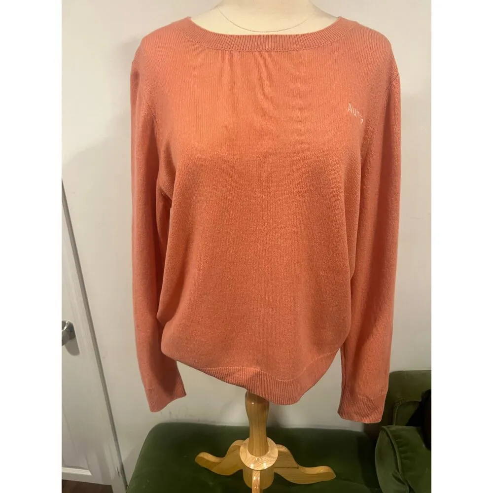 Auntie Lux Cashmere Nordstrom Sweater Peach L 
Gift Holiday - Image 3