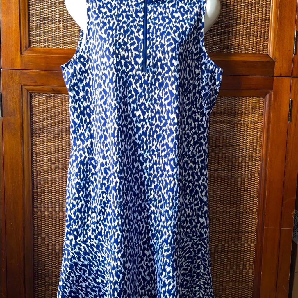 Sleeveless Blue Dress Tommy Bahamas - Image 2