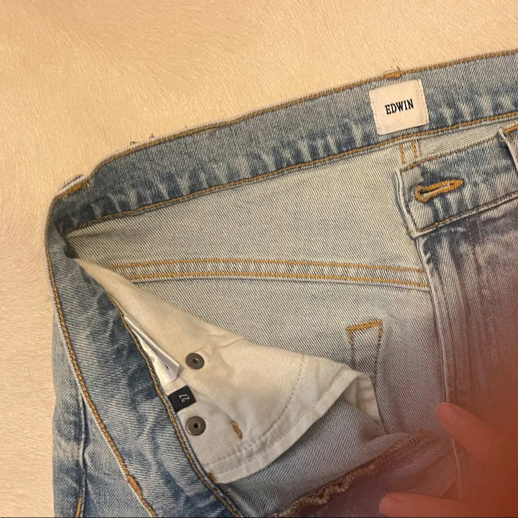 Edwin Denim Jeans Blue Size 27 - Image 2