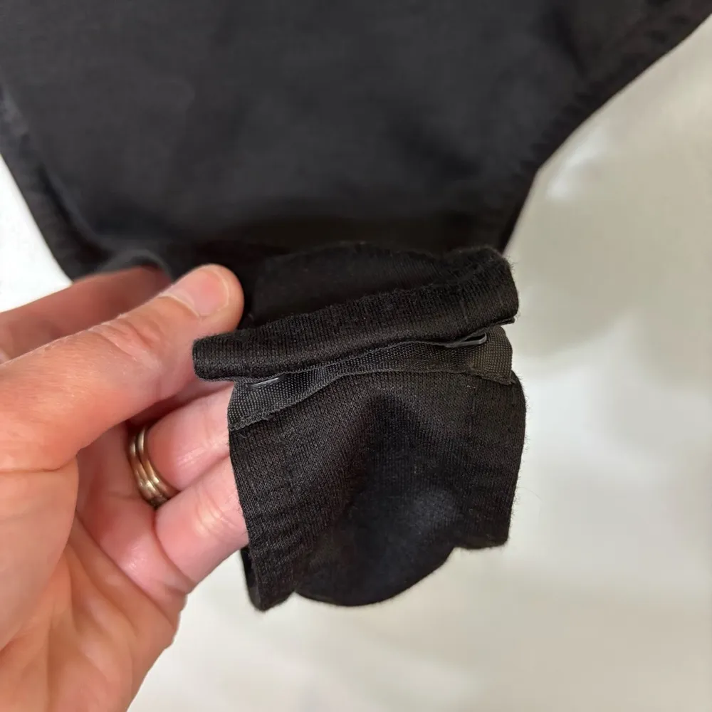 PrettyLittleThing Black Ponte Racer Back  Sleeveless Bodysuit NEW Size 10 - Image 4