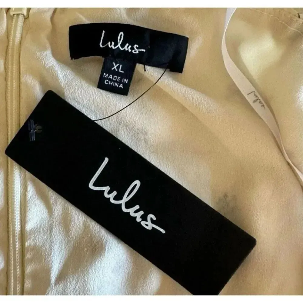 Lulu’s Romantic Muse Cream Floral Print Tie - Image 9