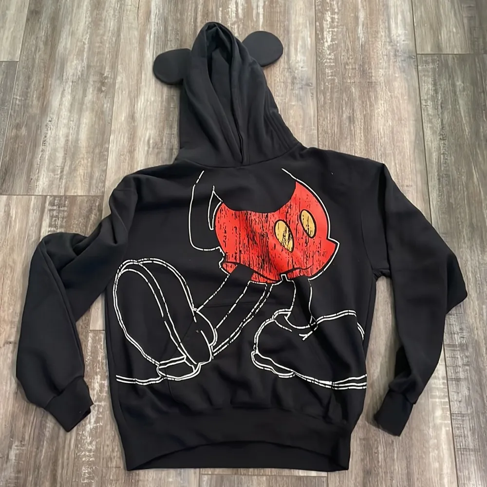 Disney Parks Minnie & Mickey Black Ears Hoodie set size Medium - Image 5