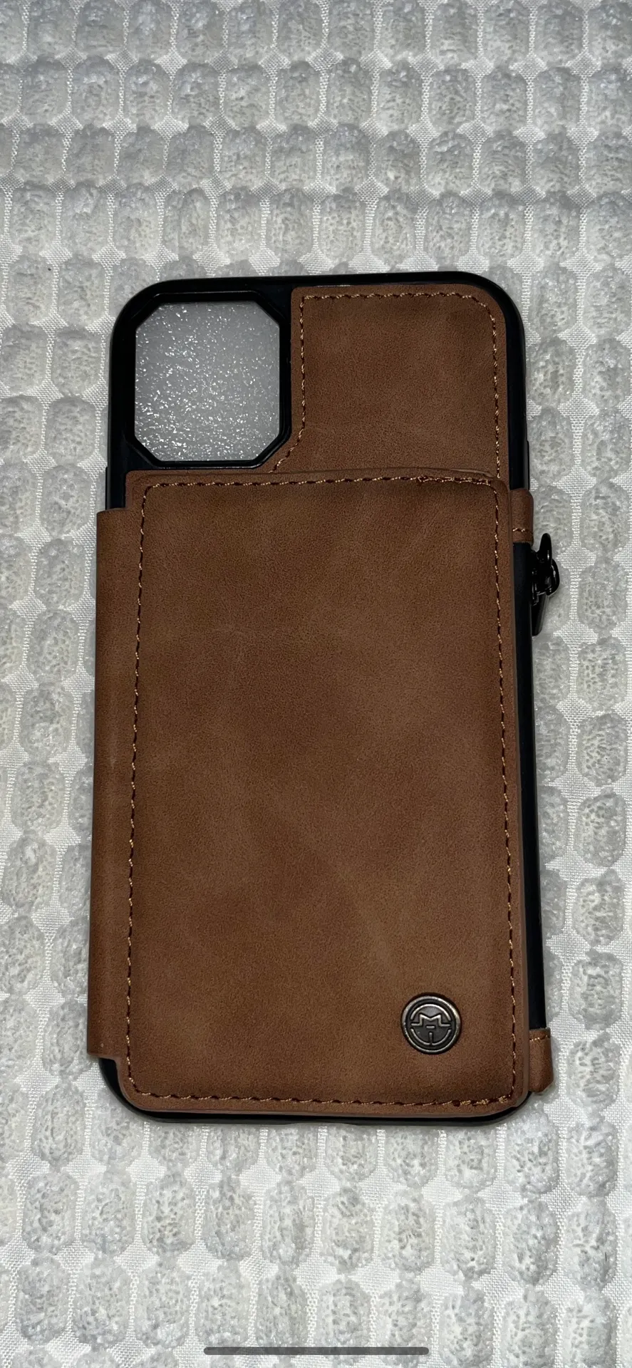 Best iPhone 12 Pro Case Wallet Style 🔥🔥✅ Tan - Image 9