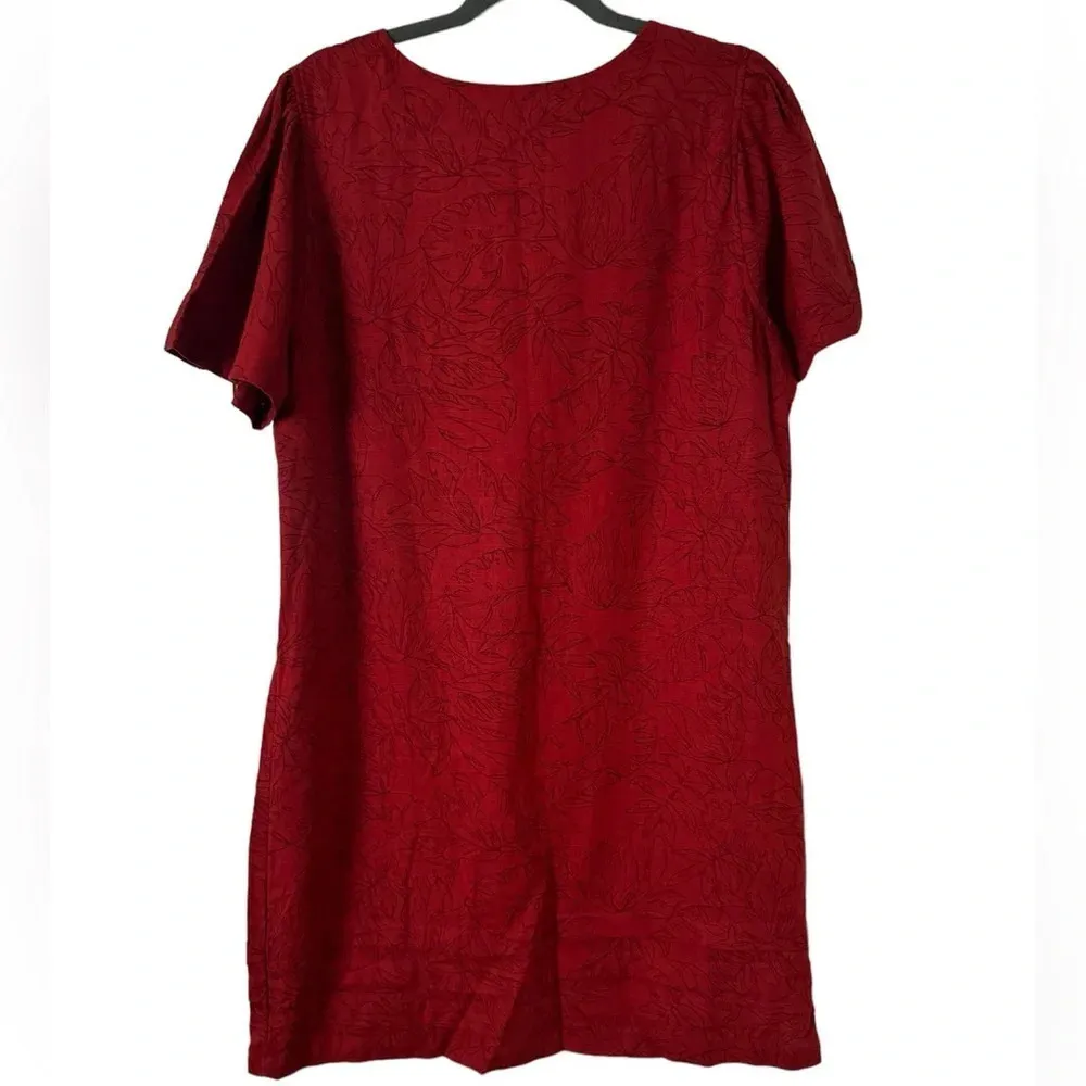 Nicole Miller Linen Blend Dress - Image 6