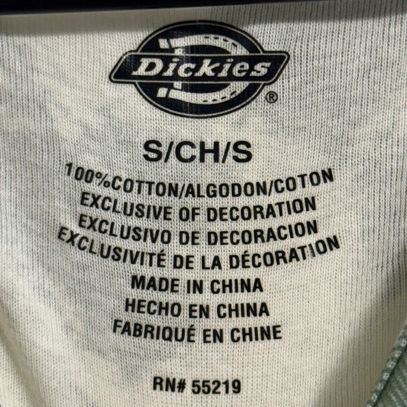 Dickies Girl Womens Small Tie Dye Baby Tee Green White Lettuce Trim Y2K Skater - Image 7