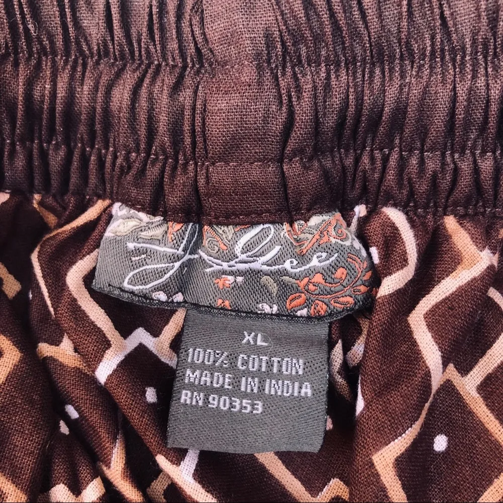 Pretty patterned drawstring skirt Size XL - Image 4