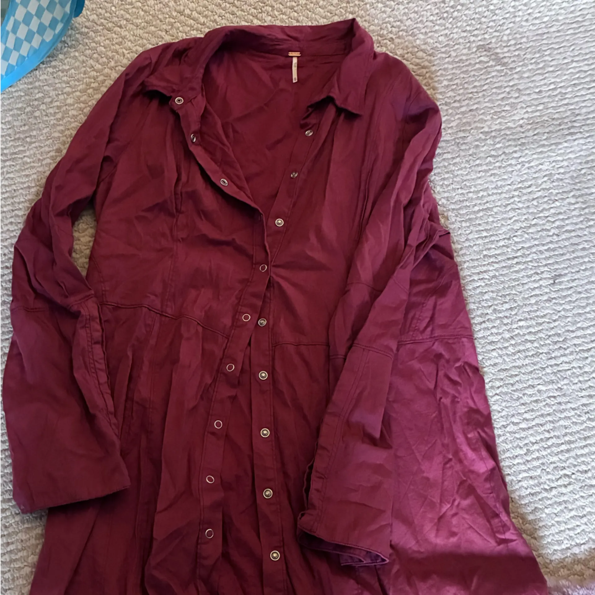 Free people Thea mini shirt dress preloved - Image 5