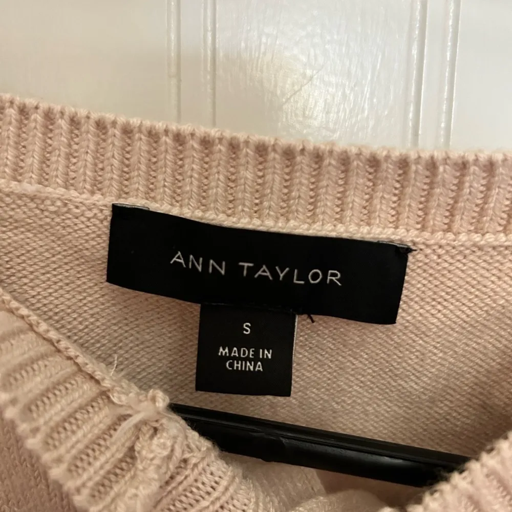 Ann Taylor Cream Cardigan Sweater - Image 2