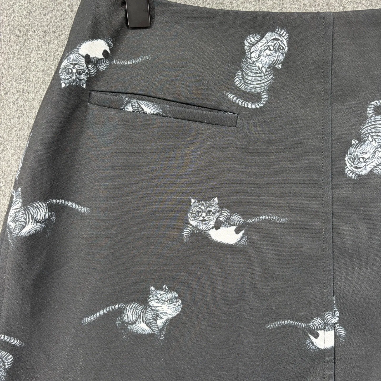 Disney Alice Through The Looking Glass Skirt Cheshire Cat Size 4 Dark Academia - Image 3