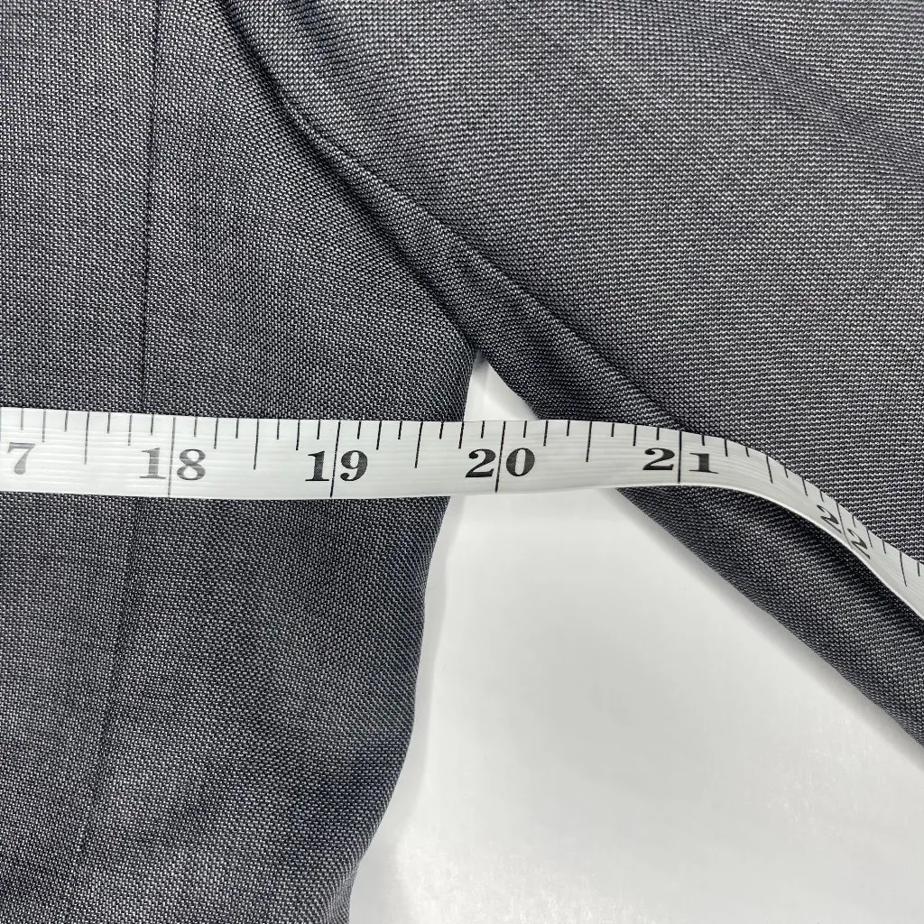 Brooks Brothers Stellita Fit 100% Wool Gray Two Button Blazer Jacket Plus Sz 14 - Image 7