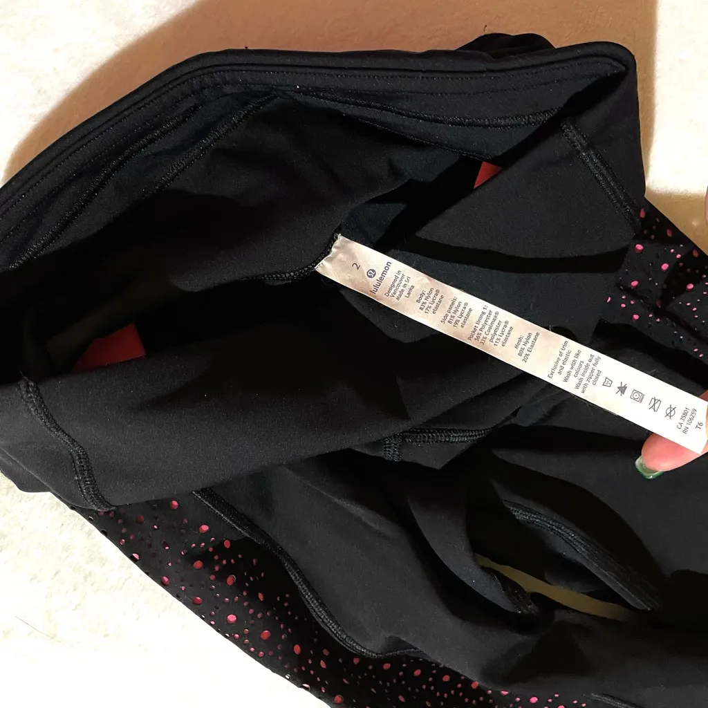 Lululemon Colour Me Quick 7/8 Tight 25" Leggings size 2 - Image 10