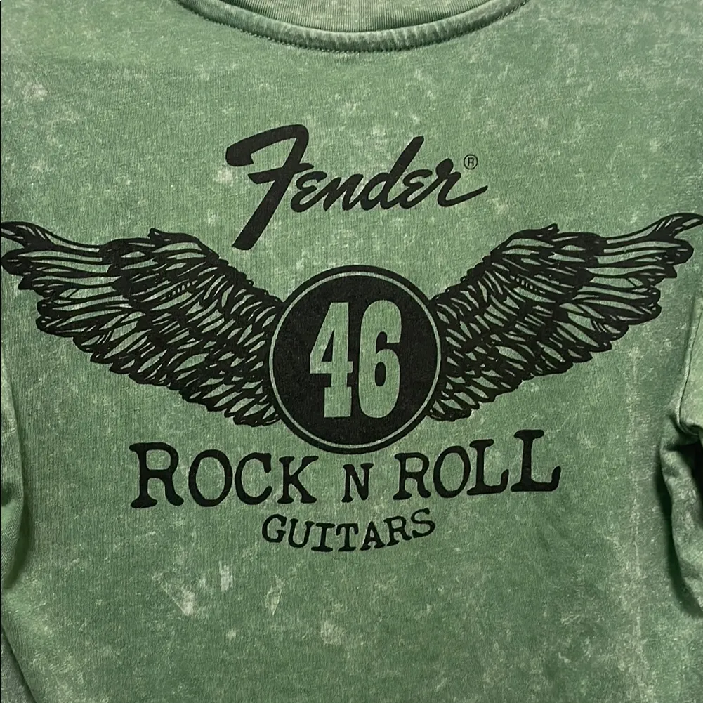 Fender Green Crop Top Size undefined - Image 3