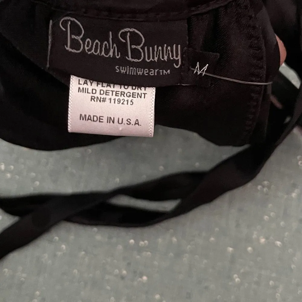 Beach Bunny Lady Marmalade Bikini Top‎ Black Nwt - Image 5
