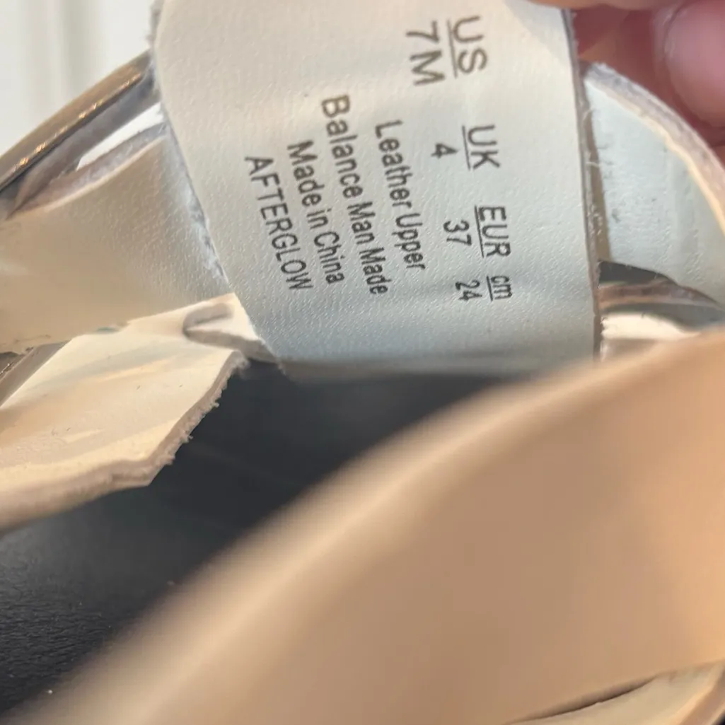 Dr. Scholl’s Afterglow White Heeled Sandals Size 7 - Image 8