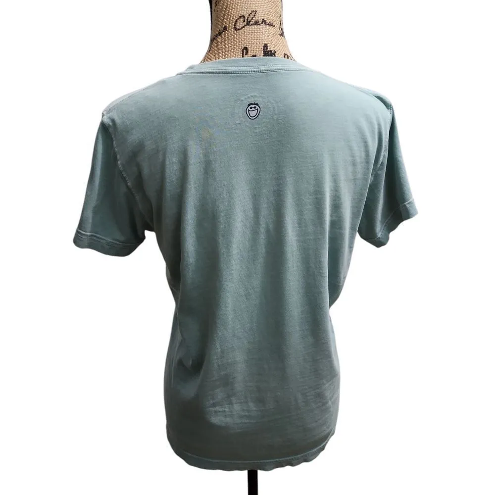 Life is Good Women's Simplify Adirondack‎ Chair Graphic T-Shirt Mint Green - Image 2