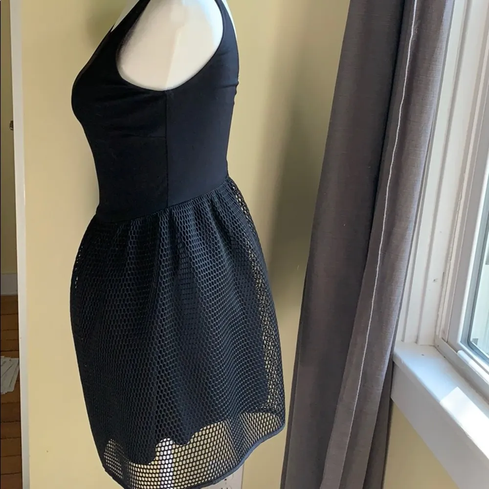 Little Black Dress Mesh Skirt Juniors Size Small - Image 3