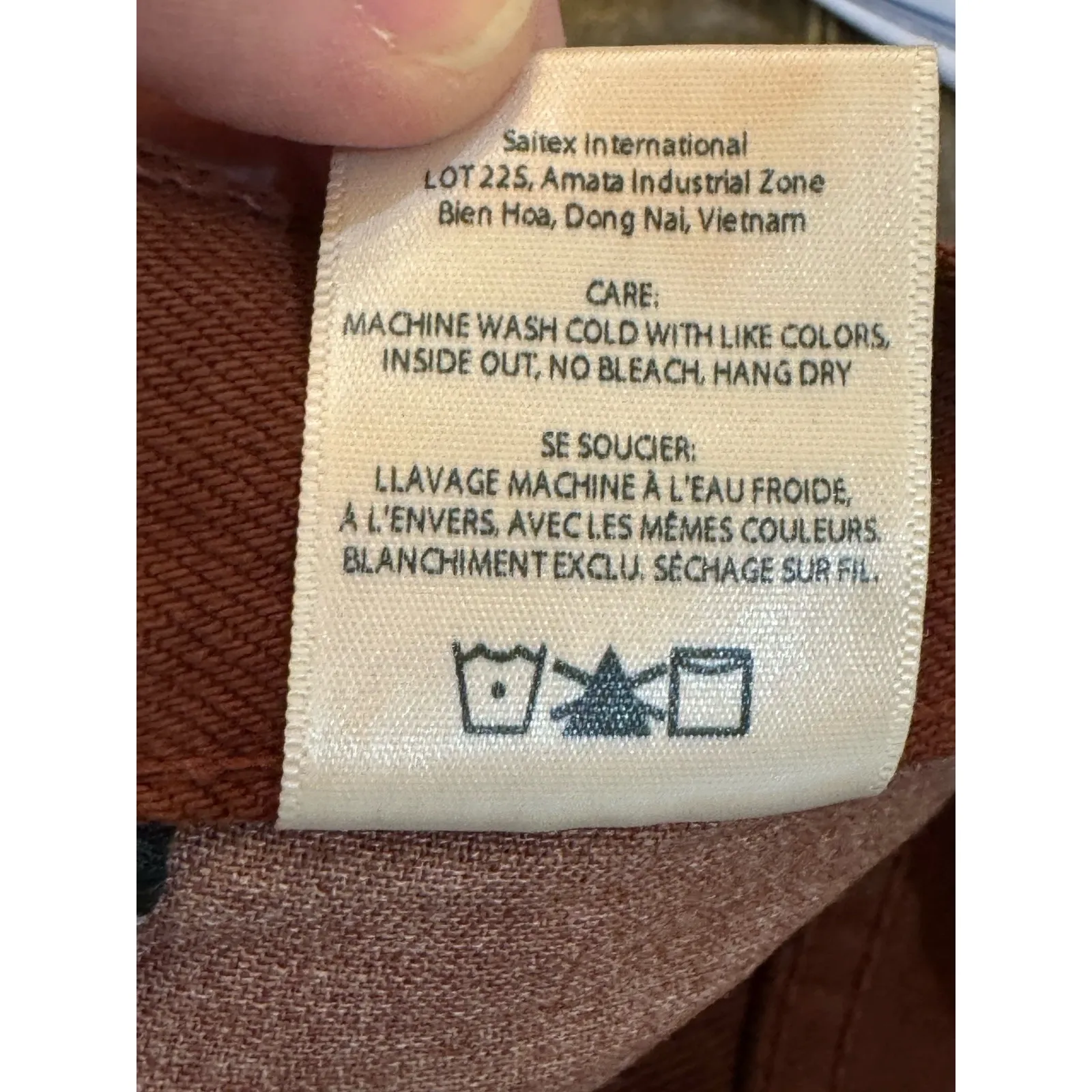 EDWIN Anderson Jeans Womens Size 26 Ankle 90's Relaxed‎ Straight Leg Spice Brown - Image 9