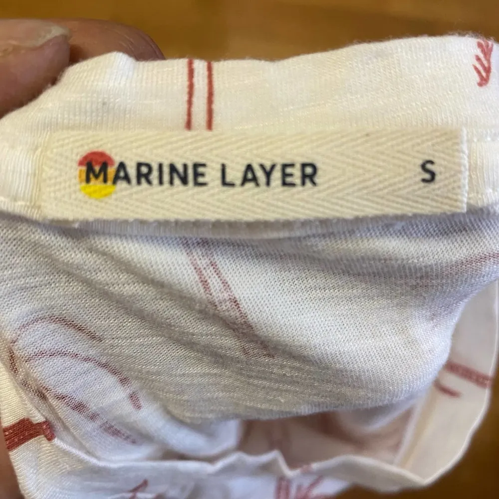 Marine Layer Modal Supima Cotton Coastal Palm Outdoor Hiking Swing Crew … - Image 6