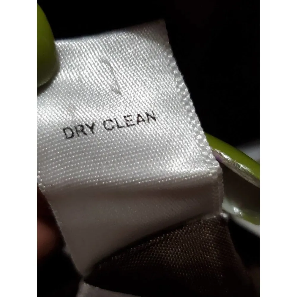 Ann Taylor Women's Gray Silk Single Breasted Long Sleeve Three Buttons Blazer 8 - Image 10