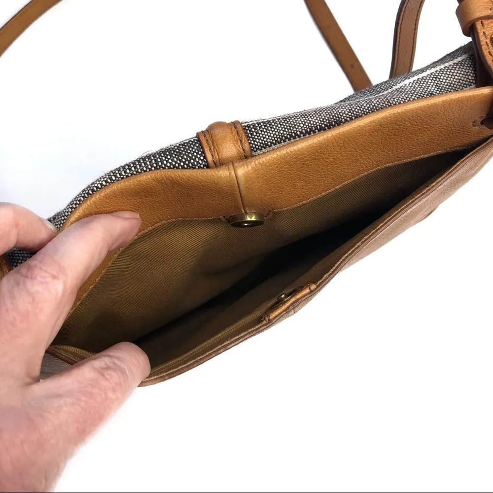 Fossil  Crossbody Saddle Bag Leather - Image 3