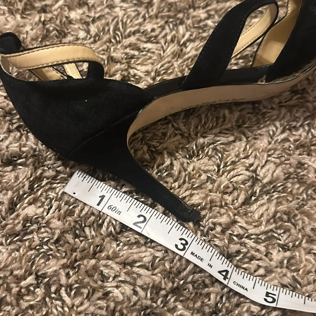 Sam Edelman  Thea Suede Pump Heel Black 7.5 - Image 11