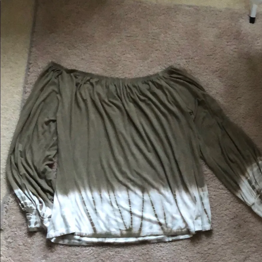 Mono b never worn off the shoulder top medium White - Image 7