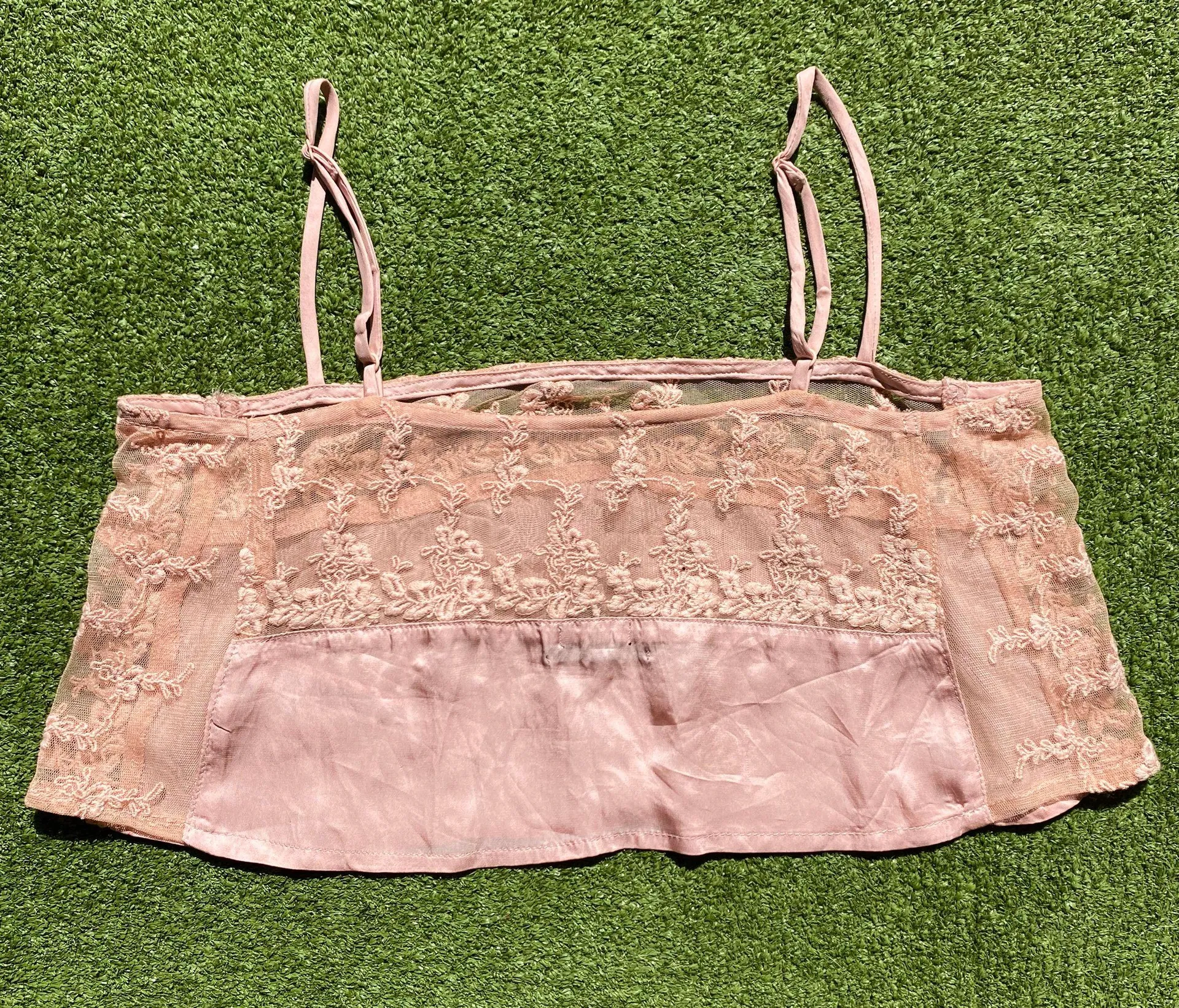 Lace Silky Bra Top - Image 2