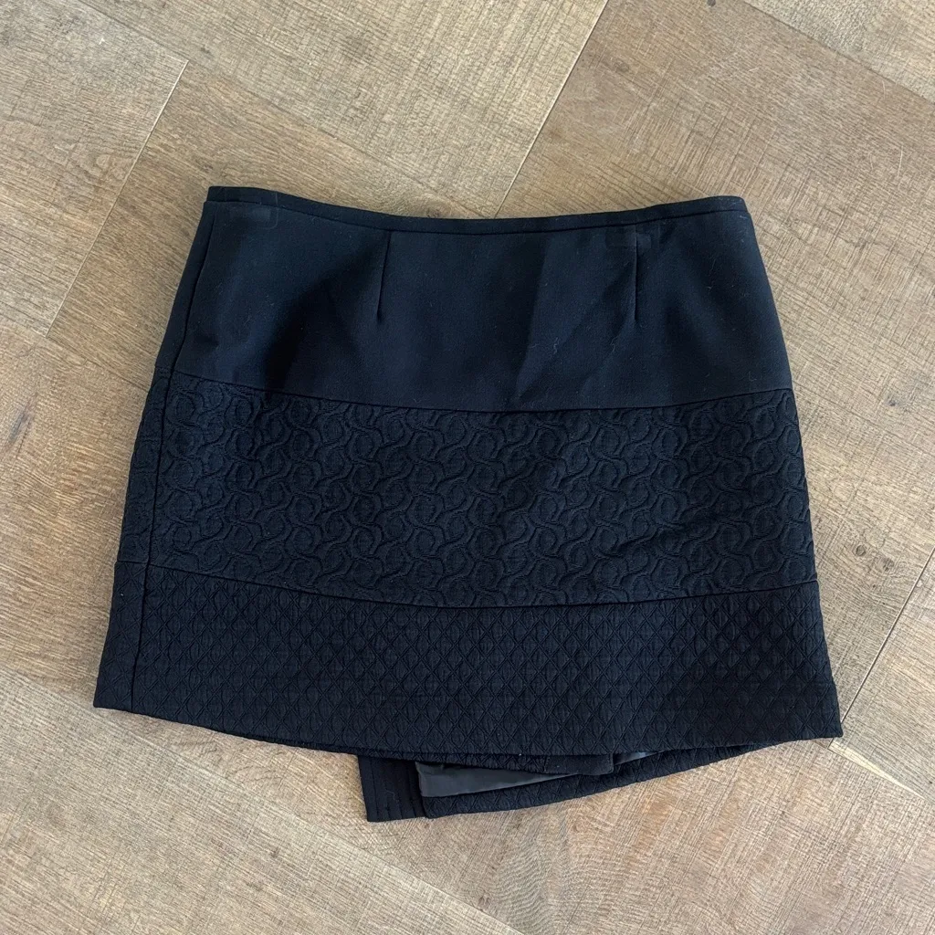 CAbi  Elegant Black Asymmetrical Skirt - Image 5