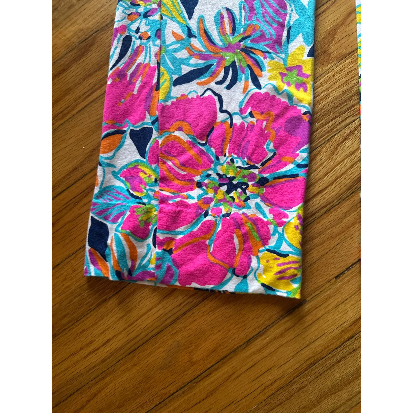 Lilly Pulitzer Georgia May Palazzo Pants – XS, Tropical Print Wide Leg - Image 2