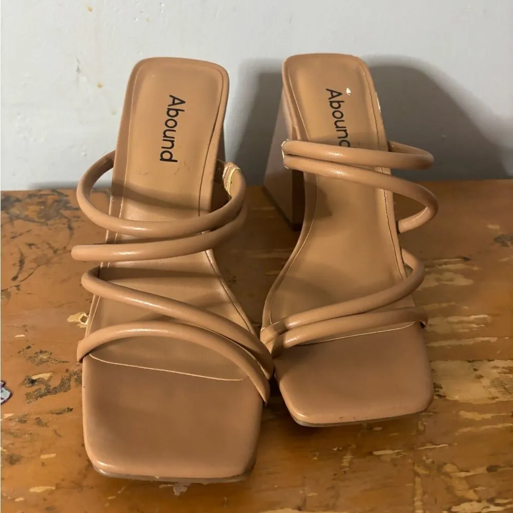 ABOUND Austyn Strappy Sandal In Tan Size 5 NWOT - Image 3