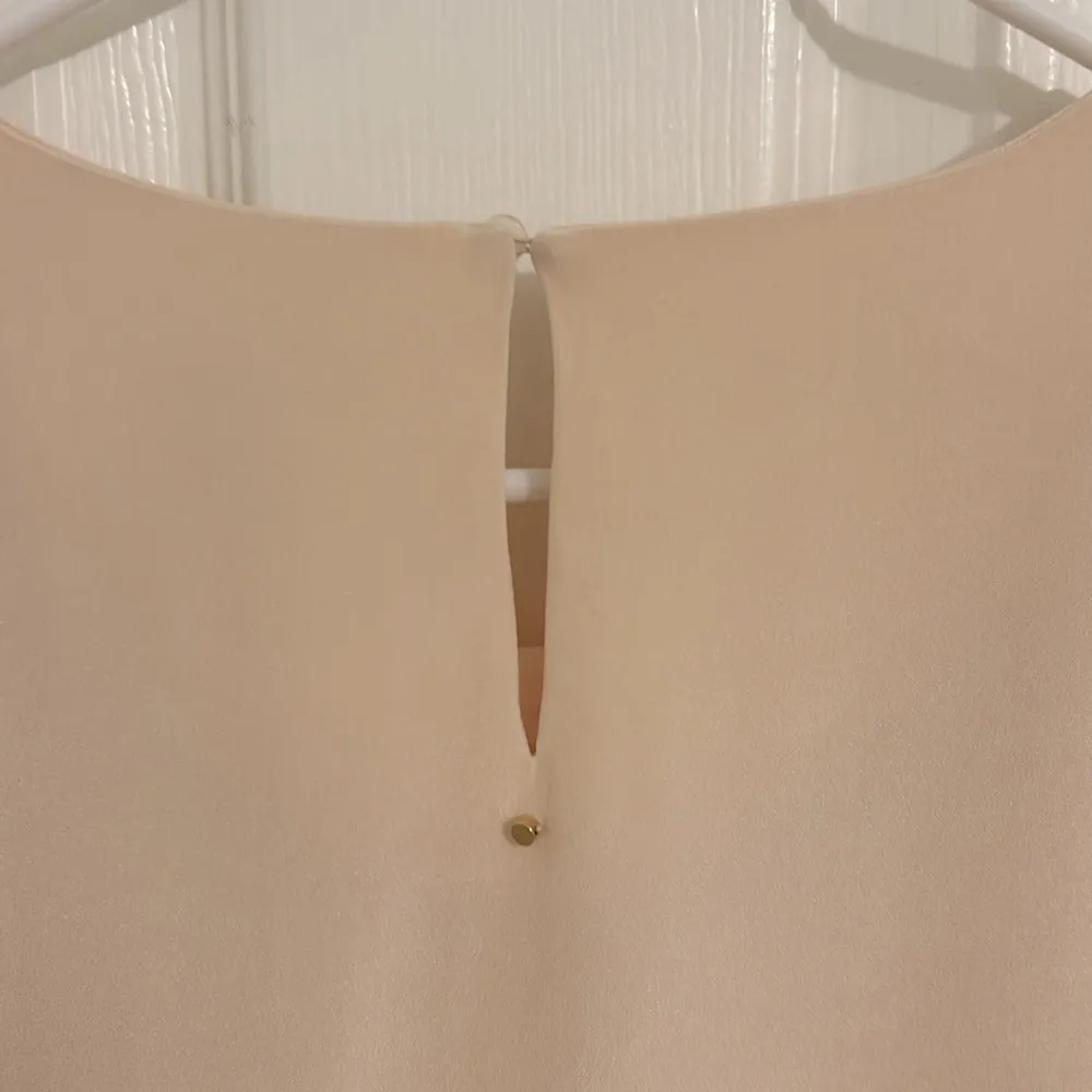 Cuyana Silk Tee In Blush Pink NWT Size Large - Image 7