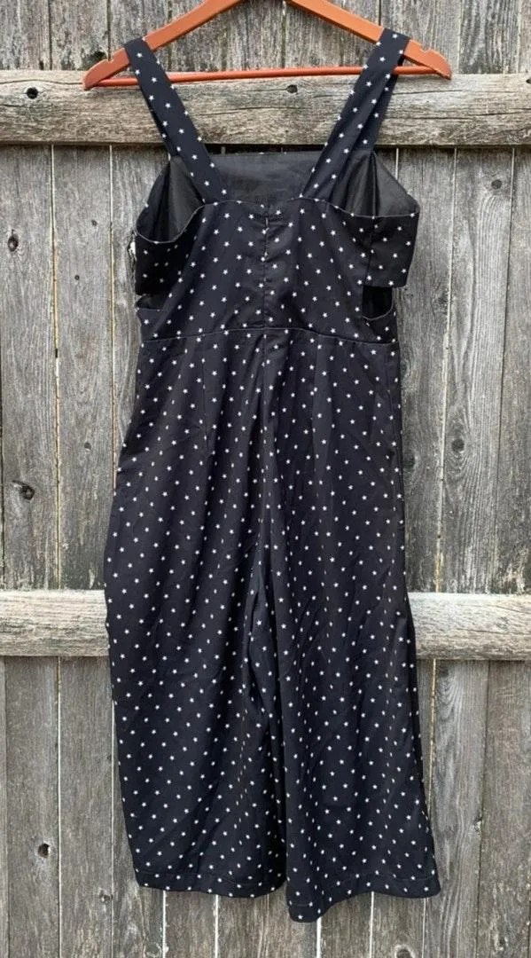 Missguided Star Print Jumpsuit - Image 2