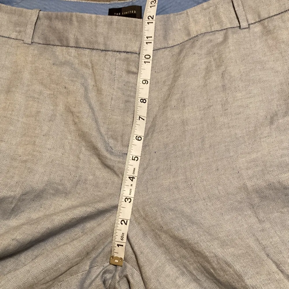 NWT THE LIMITED Pants Modern Crop Women’s Size 16  Linen & Cotton Blend - Image 11
