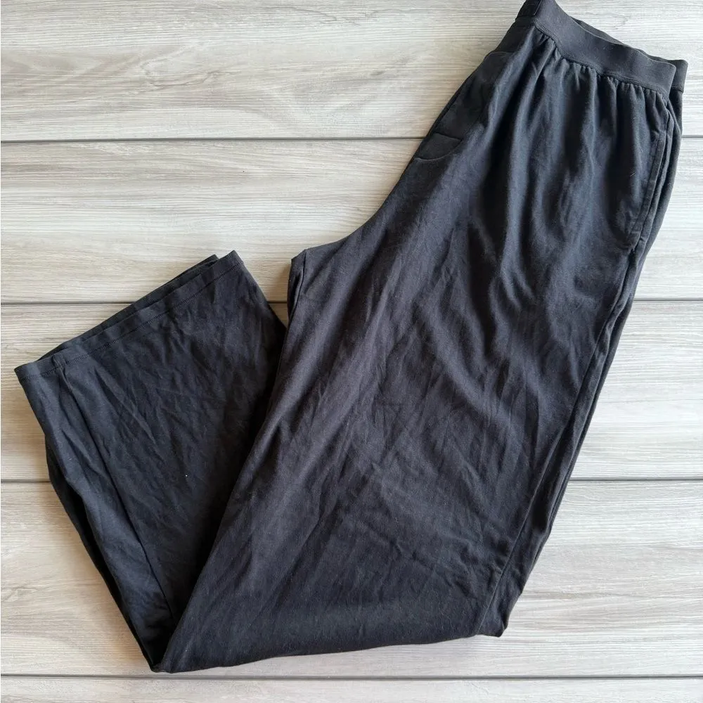 SKIMS Boyfriend Loose Pant Black Medium NWT - Image 4