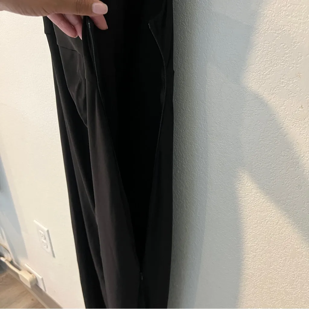 CLUB L LONDON Off The Shoulder Black Maternity Bardot Fitted Jumpsuit‎ Size undefined - Image 5