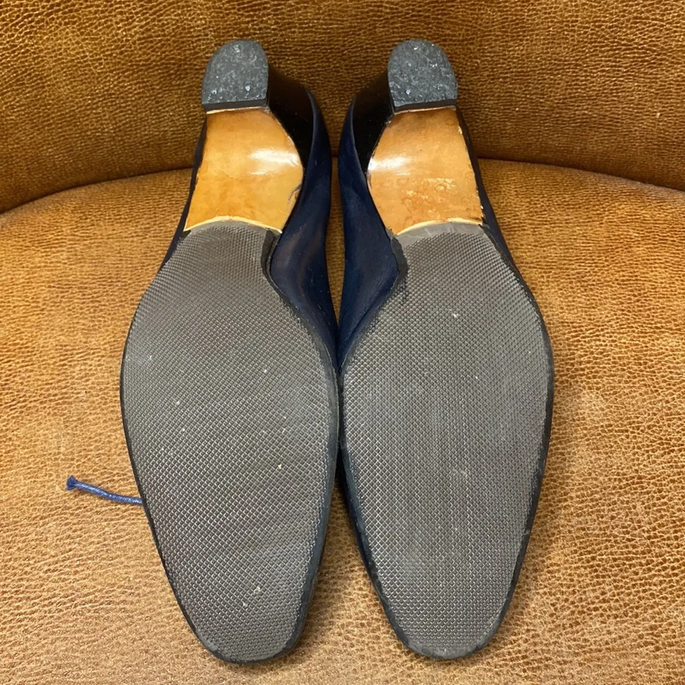 Vintage Salvatore Ferragamo Boutique Black & White Spectator Classic Pum… - Image 5