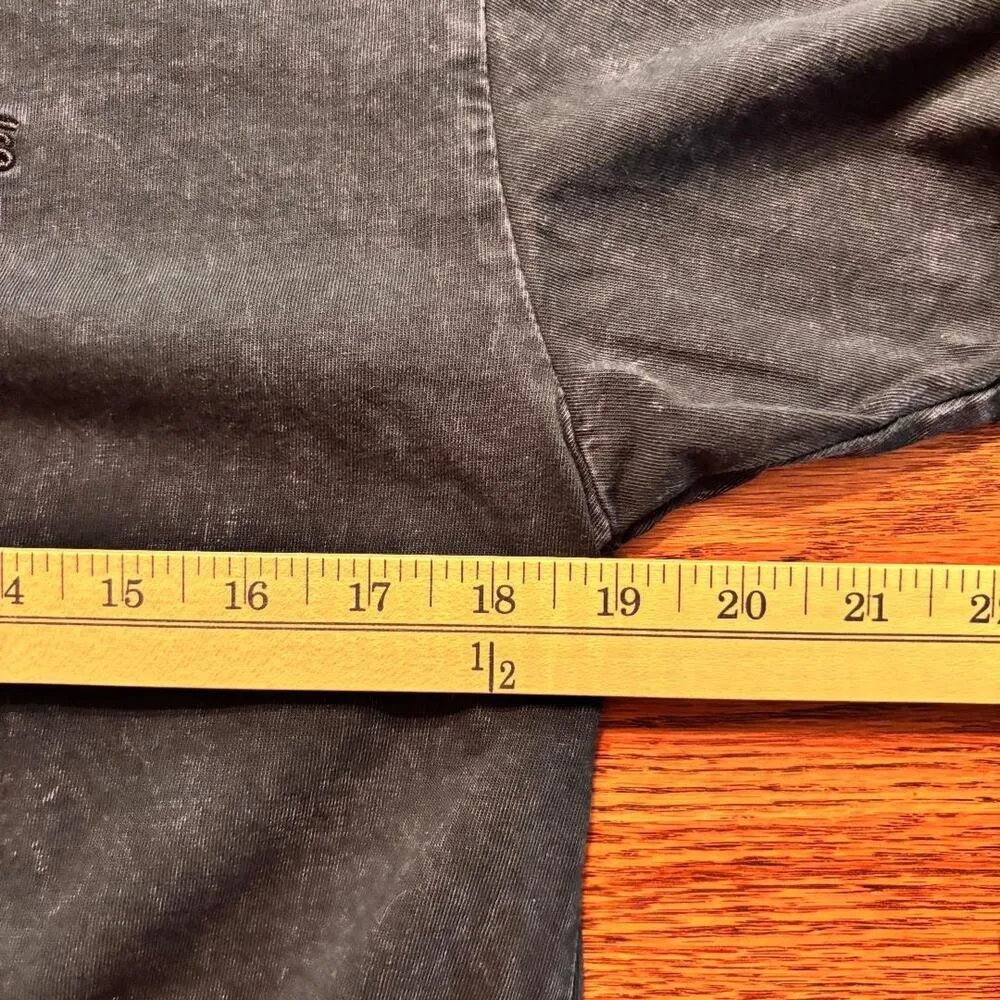 Vans Cropped Tee Dark Grey Short Sleeve Women's Size Small - Image 6