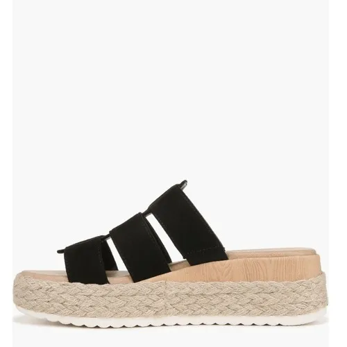 Dr. Scholl's Electric Platform Wedge Sandal, Cushioned, Black/Tan, Size 9, NWT‎ Black - Image 14