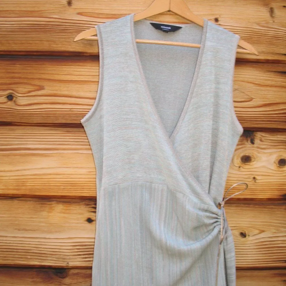 Misook Knit Wrap Dress - Image 2